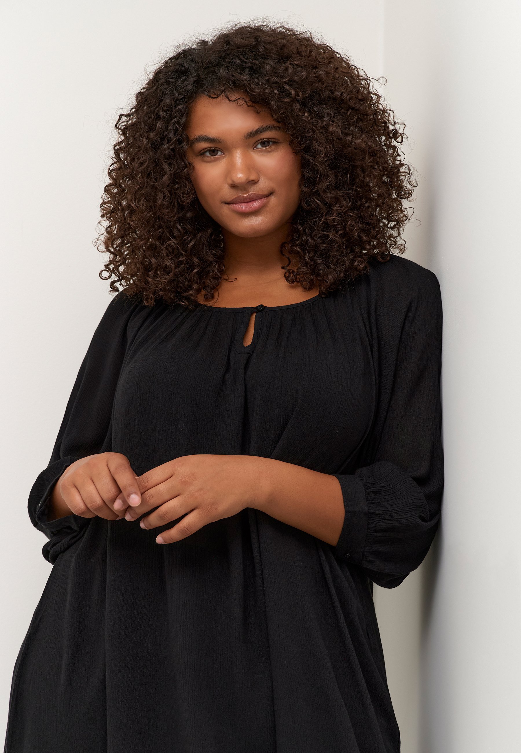 Tunique Kaffe Curve - noir profond