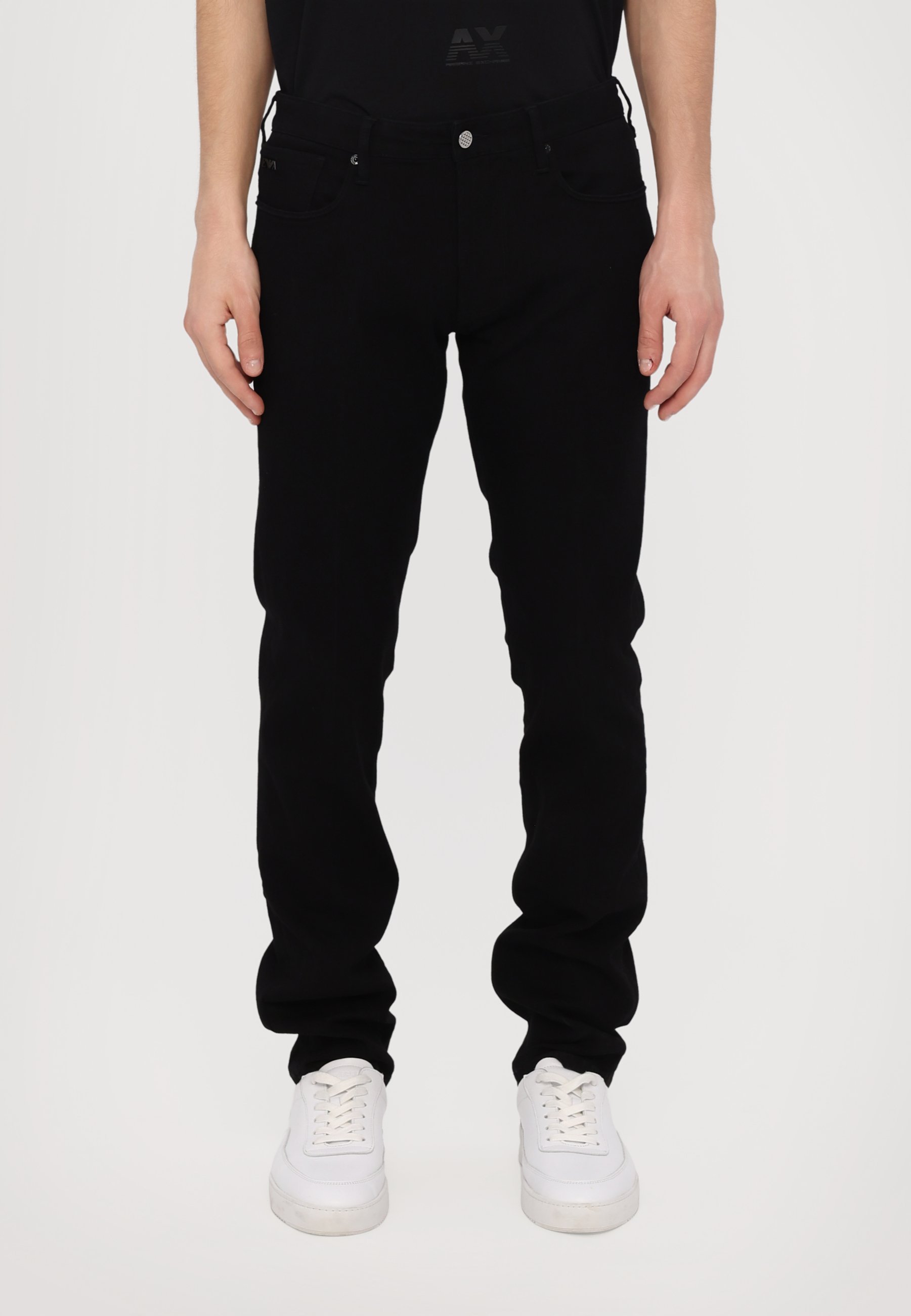 POCKETS PANT - Slim fit jeans - black denim