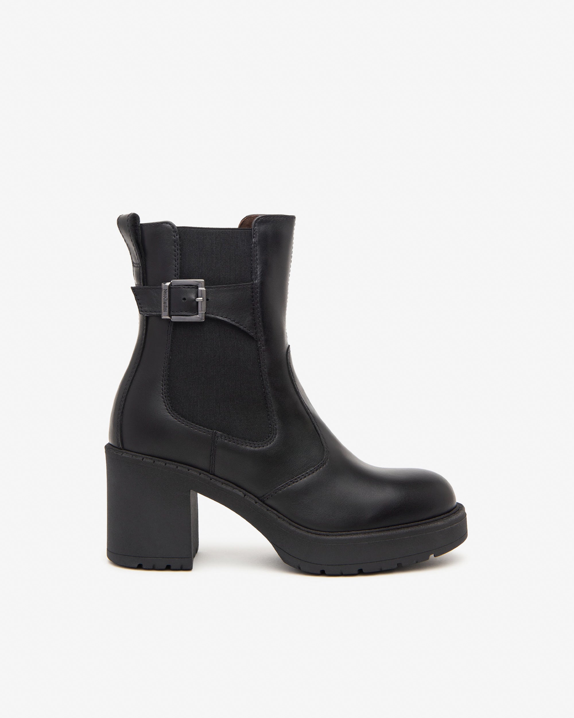  Chelsea-Boots aus Leder für Damen