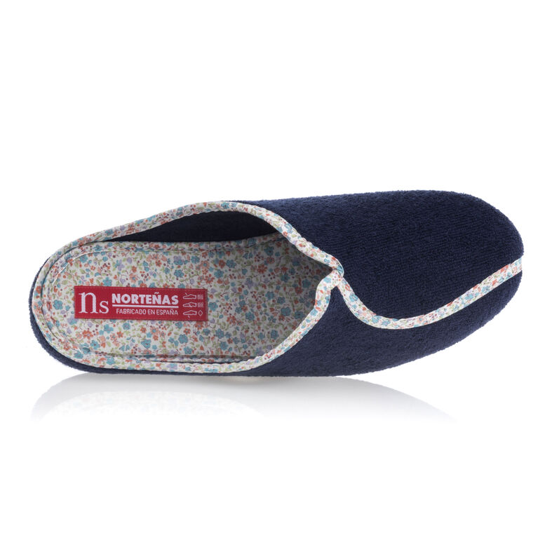 Pantofole blu da donna