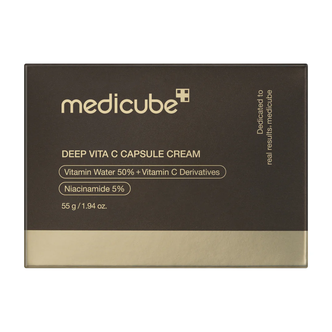 Viso DEEP - Deep Vita C Capsule Cream - Crema viso giorno antimacchie, Crema viso giorno antirughe, Crema viso giorno antimperfezioni, Crema viso giorno illuminante