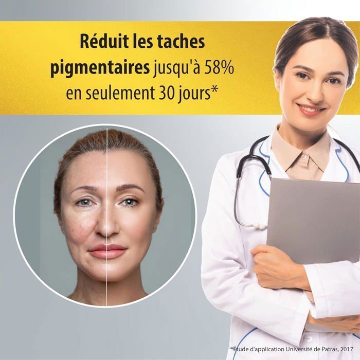 Evolsin® Crème anti-taches de pigmentation | Soin visage, cou et décolleté pour taches et mélasma