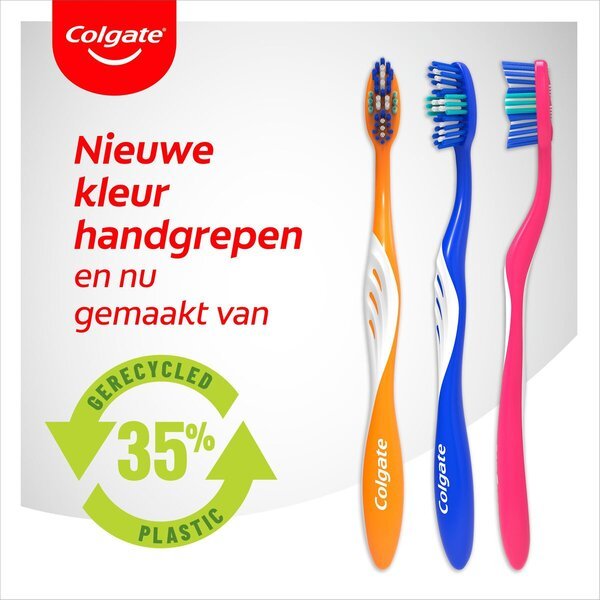 Colgate četkice za zube s triple action srednjim djelovanjem<br>4 komada