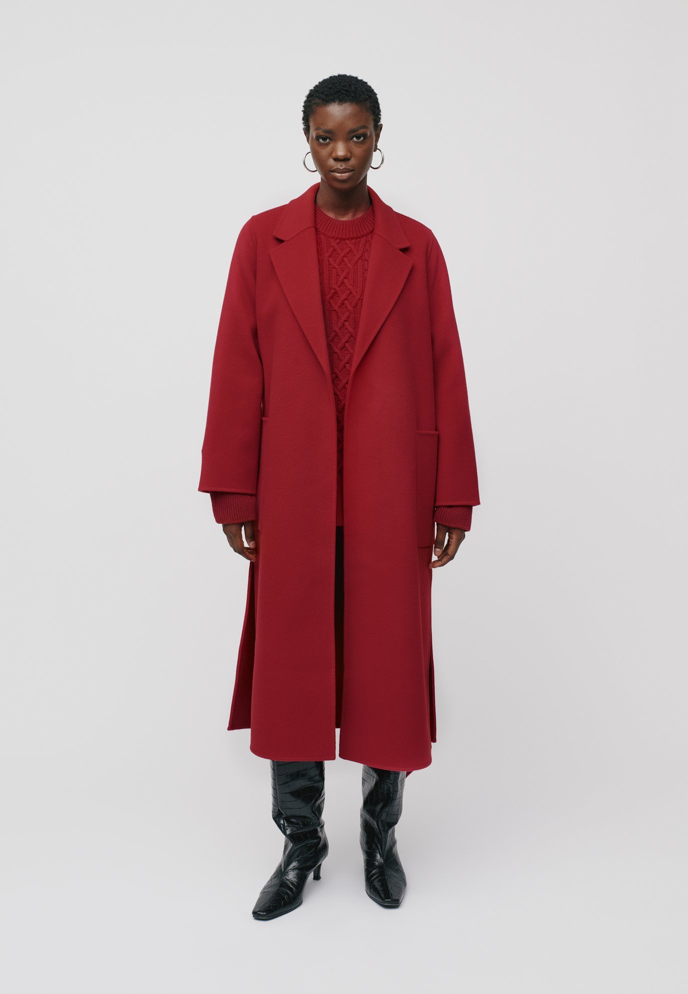 IVY OAK CELIA - Kåpe/frakk - lipstick red