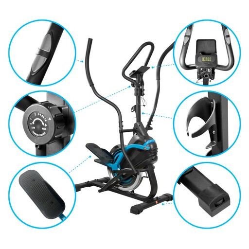 Super inteligentný eliptický bicykel Sparraw Fitness