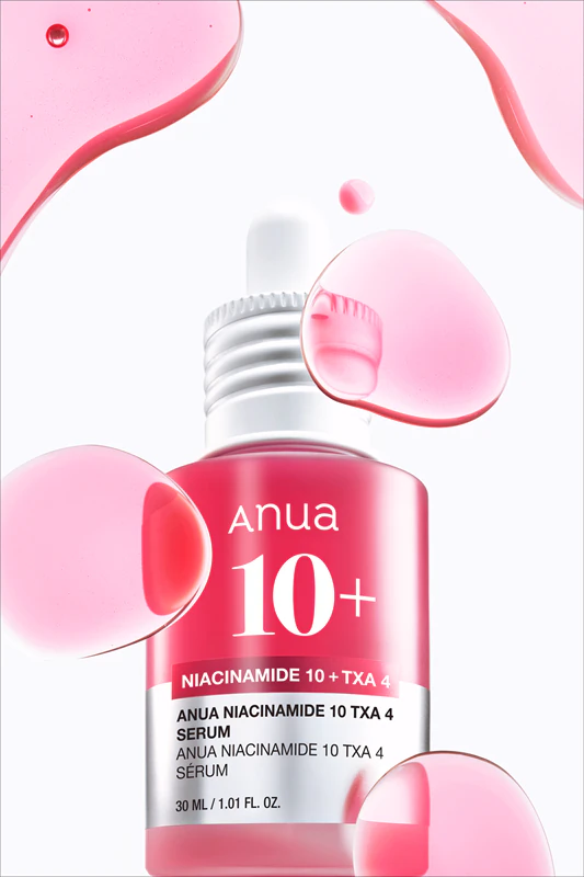 Anua Niacinamida 10% + TXA 4% Sérum Corretor de Manchas Escuras, sérum clareador para uniformizar o tom da pele.
