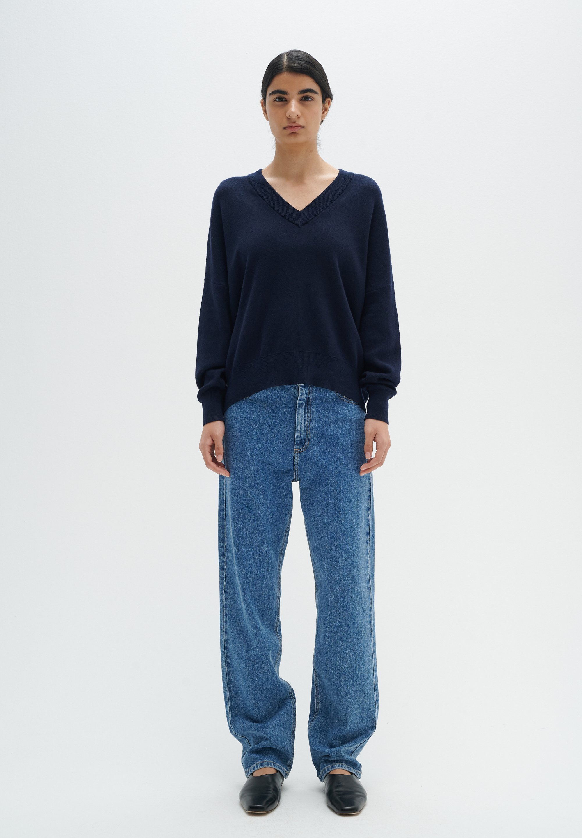 InWear FOSTERIW - Maglione - blu marino