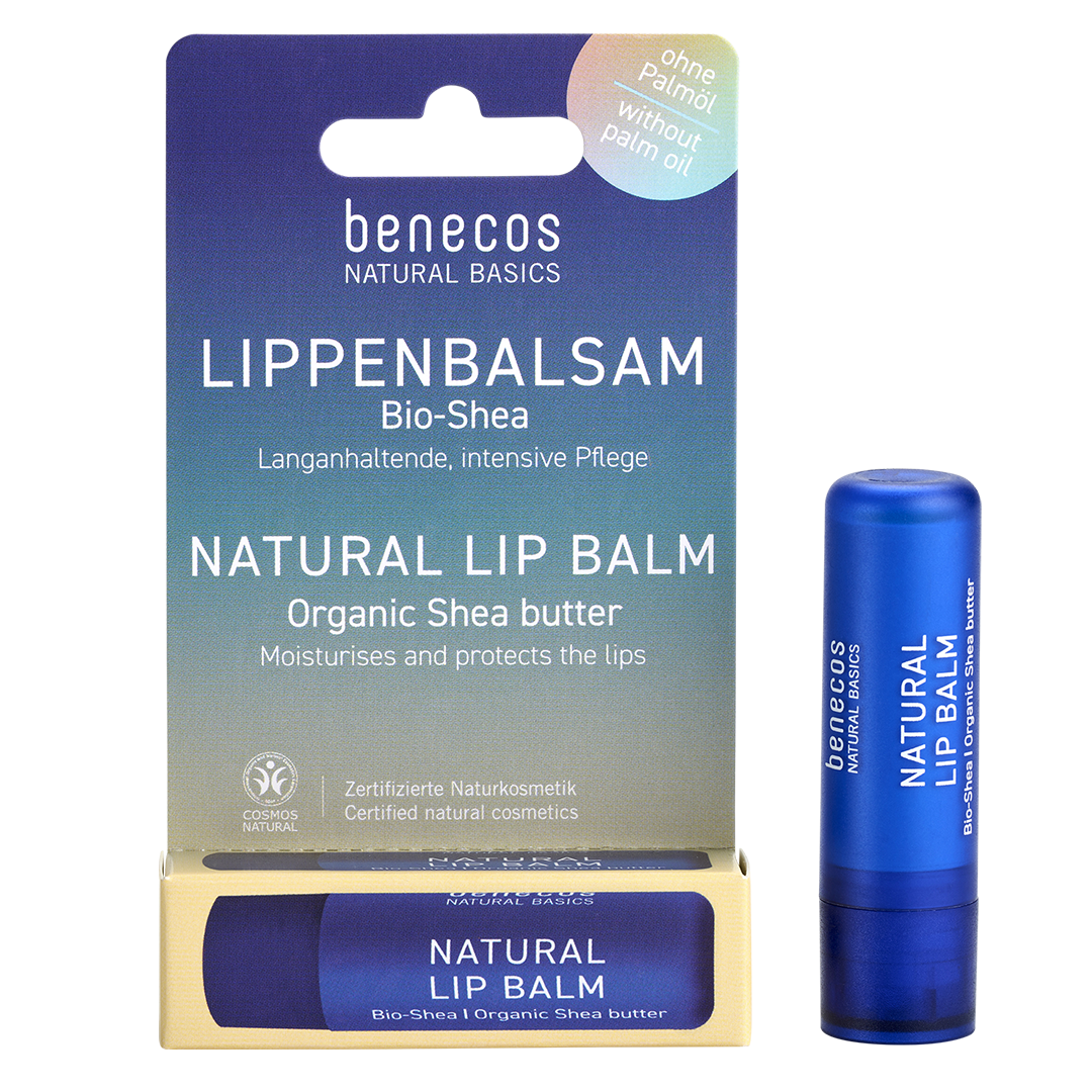 Intenzívny balzam s bambuckým maslom Natural Basics Ochranné krémy na pery