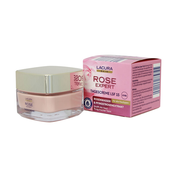 Rose Beauty gezichtsverzorging, set van 3 (2 x 50 ml, 1 x 30 ml = 130 ml)