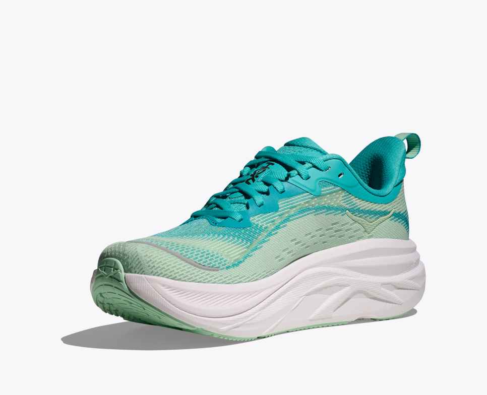HOKA Skyflow Cielo Blau / Mint Fluorit