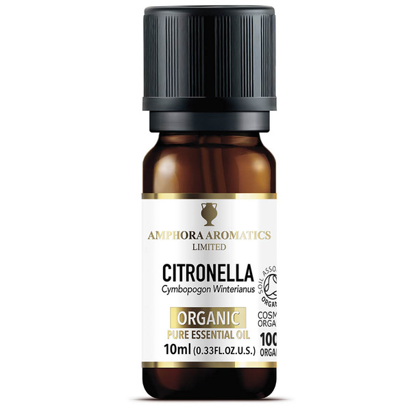 Aceite esencial de citronela orgánica Amphora Aromatics 10 ml | Salud | Superdrug