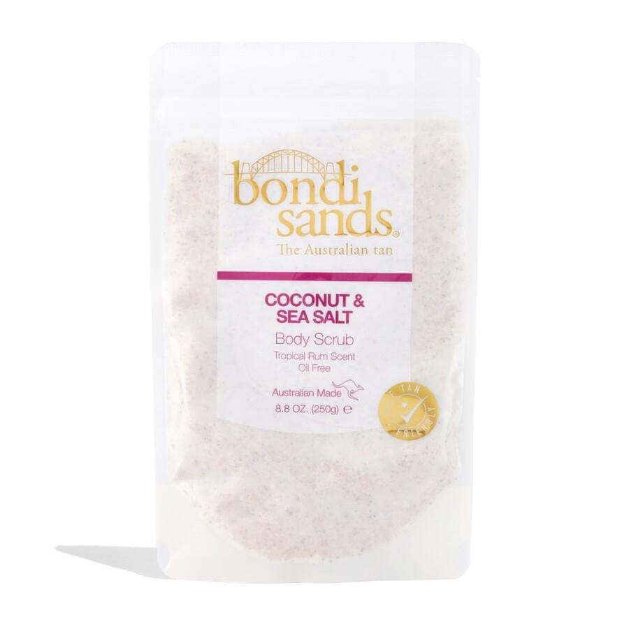 Bondi Sands vartalonkuorinta kookos- ja merisuolalla, trooppinen rommi - 250 g