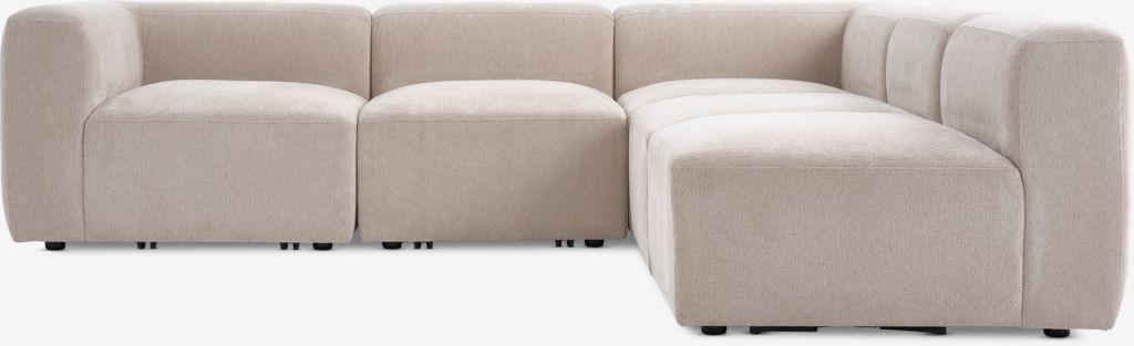 SKEJBY SKEJBY Modularna sofa za 5 sjedala, otvorena, pješčana tkanina