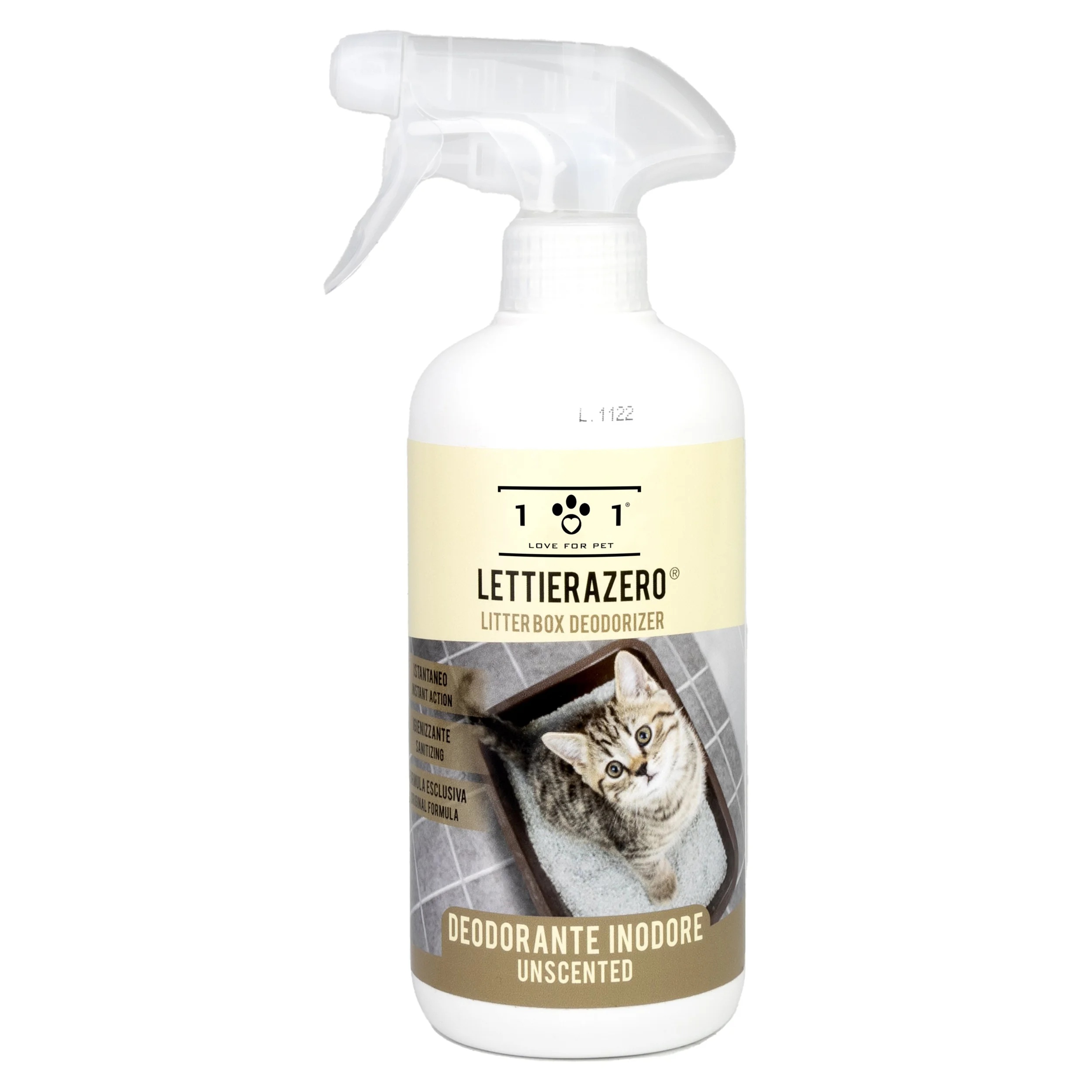 LINE 101 101 Love For Pet Litter Zero 500 ml déodorant élimine les odeurs