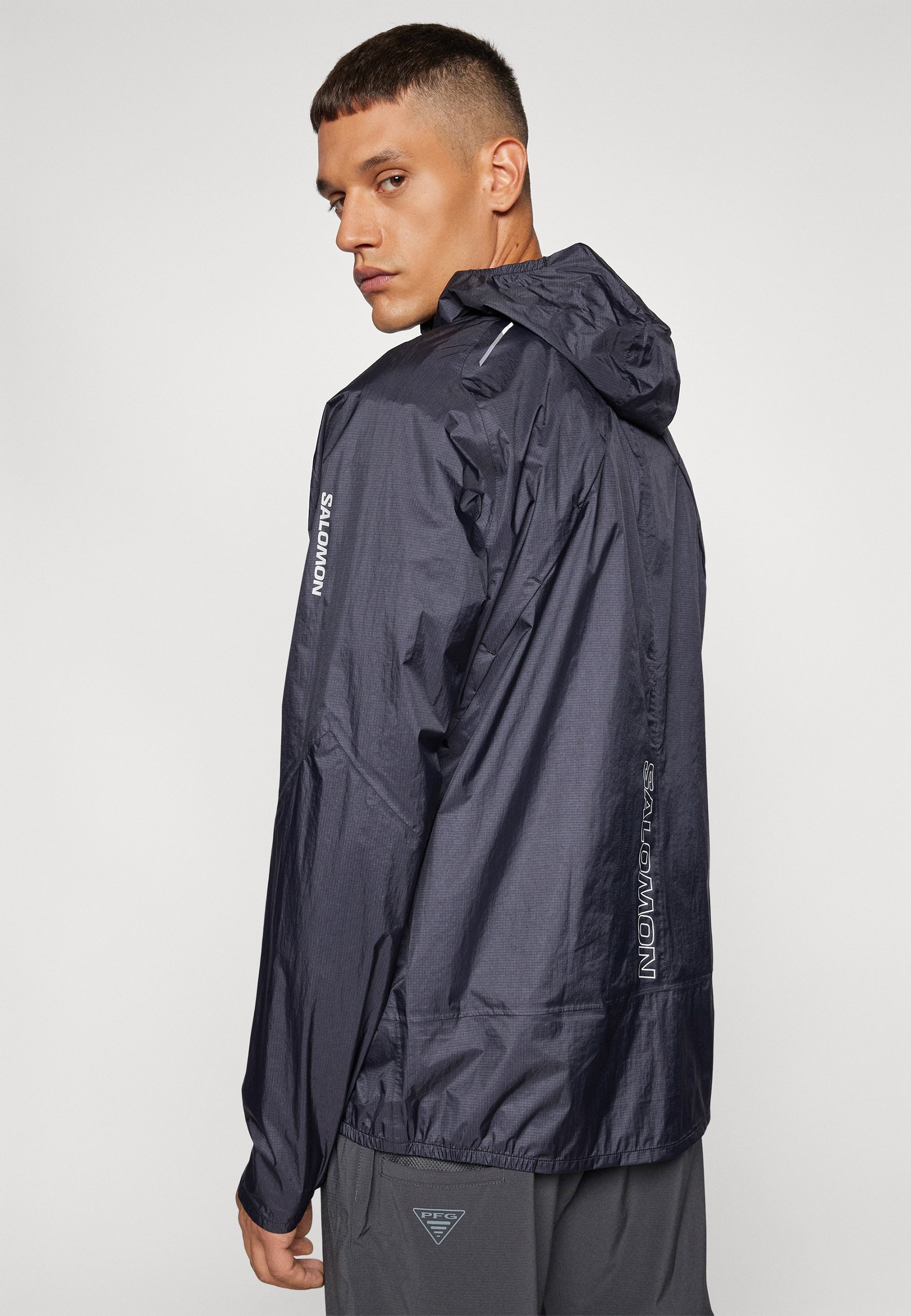 Salomon BONATTI JACKET - Kurtka hardshell - głęboka czerń