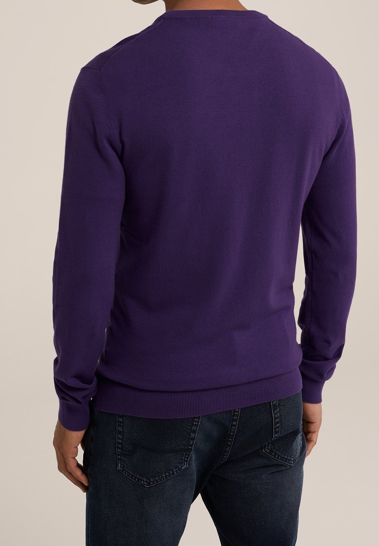 WE Fashion Pullover – Dunkelviolett