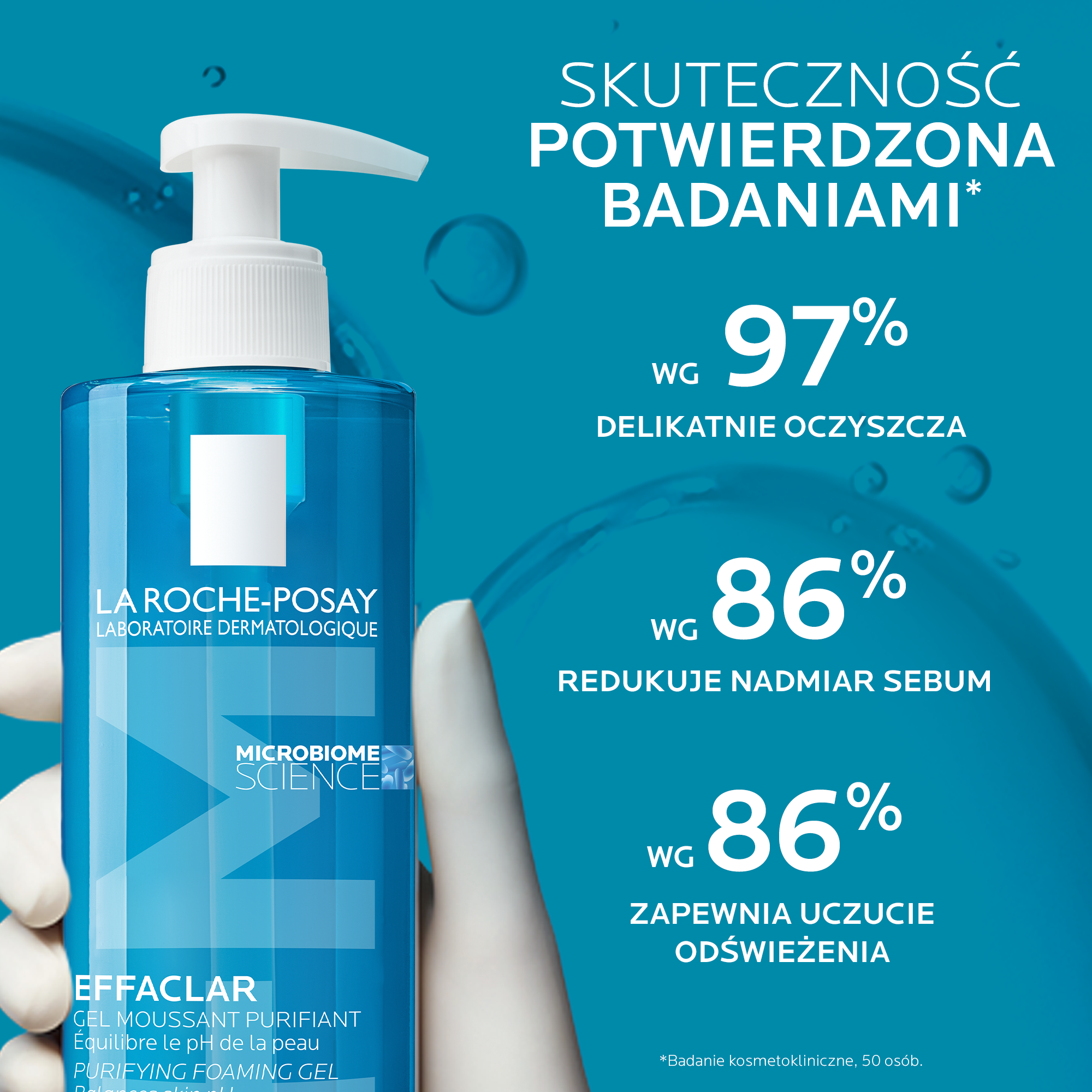 La Roche-Posay Effeclar -kasvojenpuhdistusgeeli 400 ml