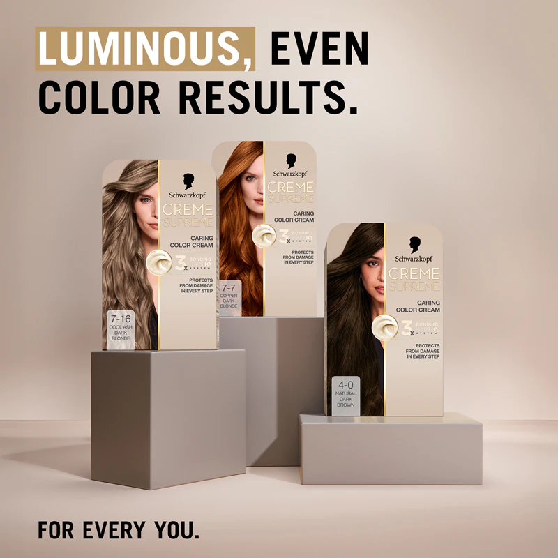 Schwarzkopf Creme Supreme permanente Haarfarbe