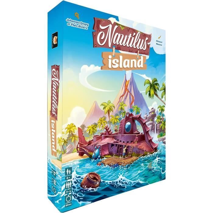 Escape room game - GIGAMIC - Funny Fox - Nautilus Island - Mysterious Adventure - Underwater Exploration