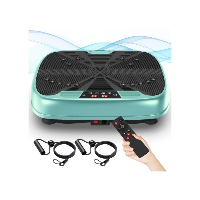 Plateforme Vibrante - BLOSSOM - Modèle avec Télécommande - 99 Niveaux - Bluetooth Intégré - Noir