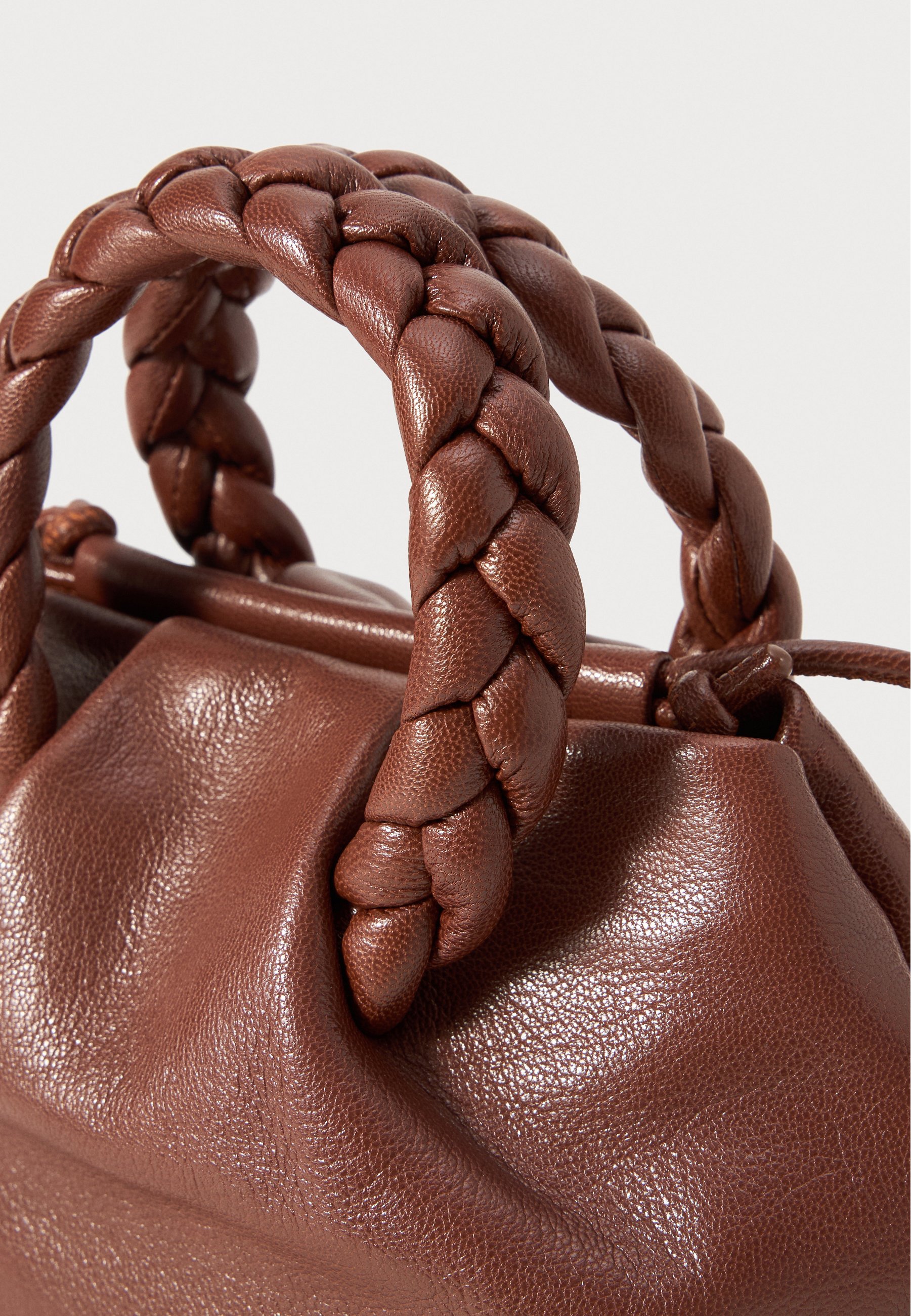 Hereu BOMBON SULE SHINY - Cross body bag - chestnut