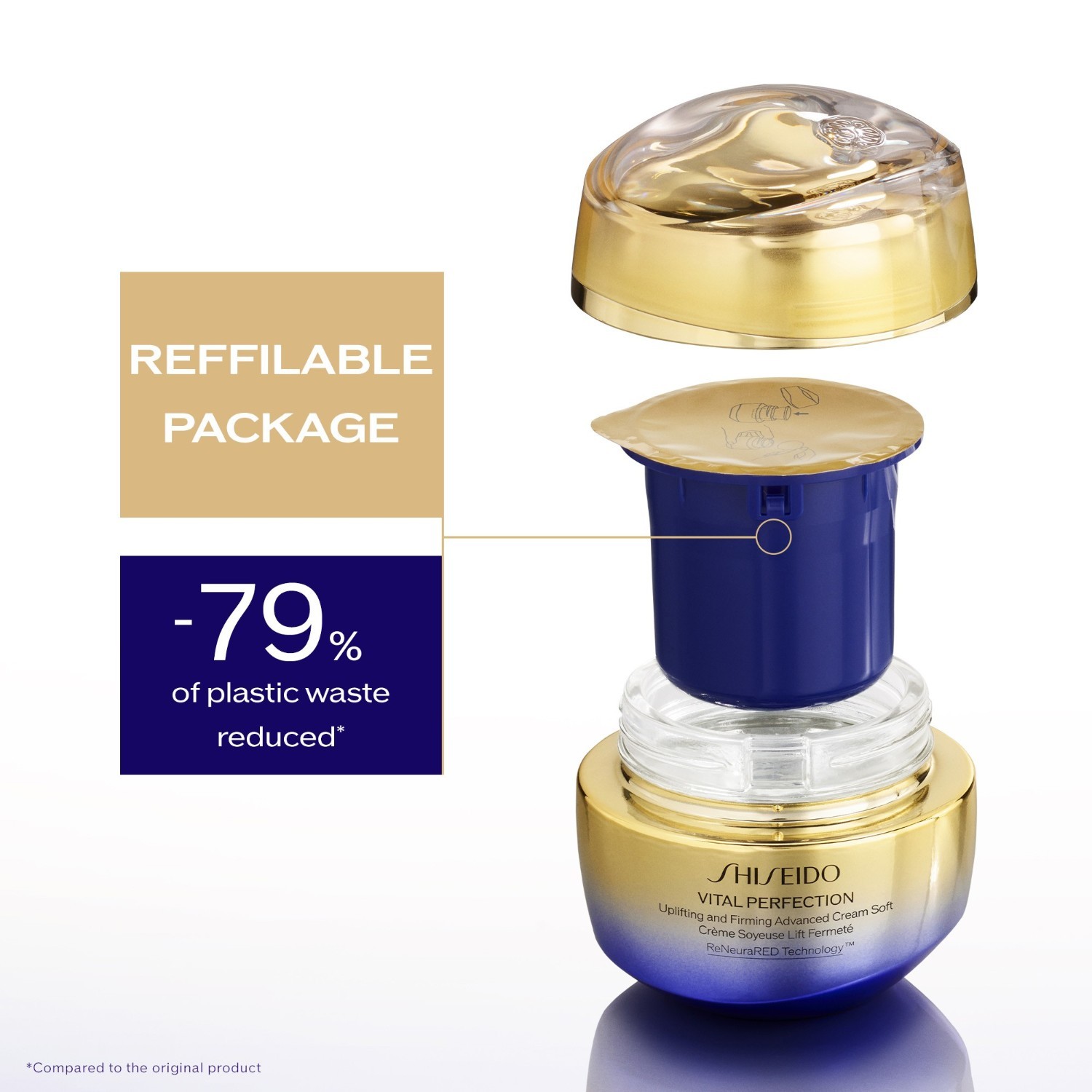Shiseido Anti-Aging Pflege Vital Perfection Straffende und Festigende Advanced Creme Soft - 50 ml