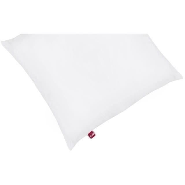 Juego de 2 almohadas suaves ABEIL - 60 x 60 cm - Blancas