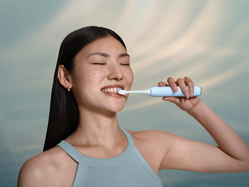 Escova de dentes elétrica sônica Philips Sonicare 6100 HX7406/02