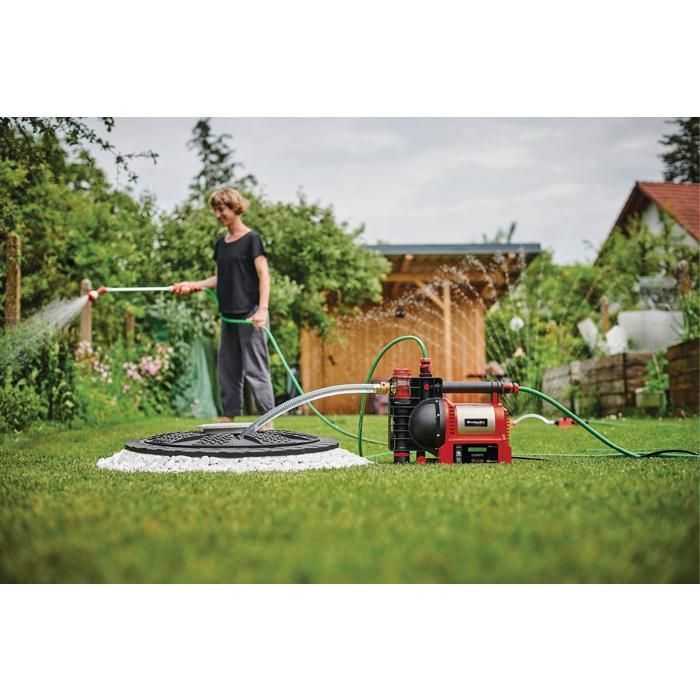 Einhell Pompe d'arrosage automatique GE-AW 1246 N FS (1 200 W, pré-filtre avec clapet anti-retour)