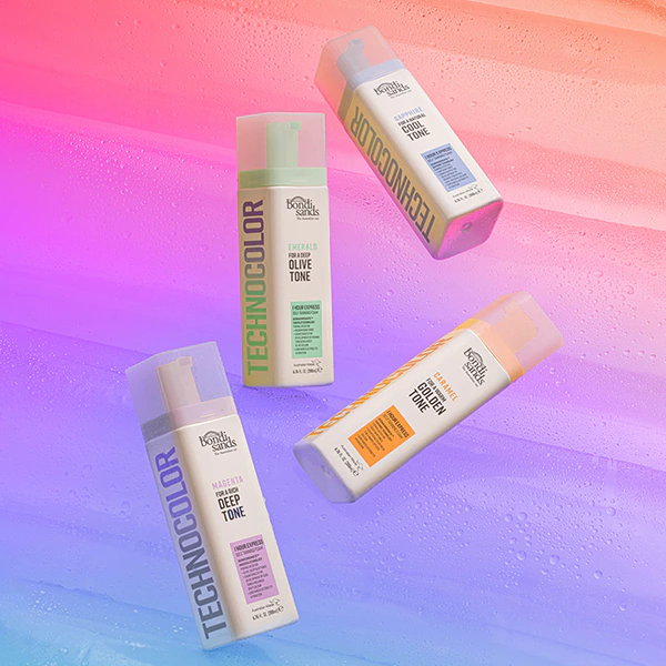 Technocolor 1 Hour Express samoopalovací pěna purpurová 200ml