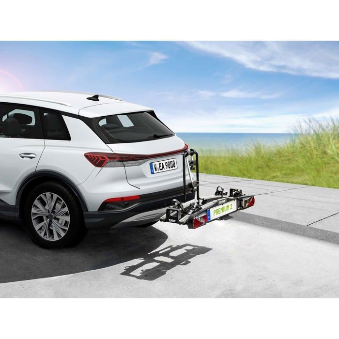 Porte-vélos plateforme EUFAB Premium II 2 vélos pliable