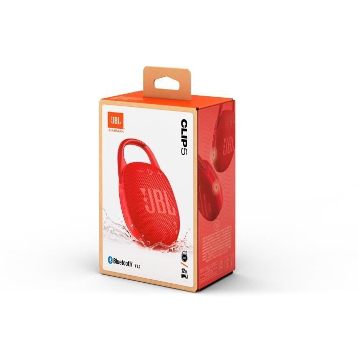 Altavoz inalámbrico JBL Clip 5 - Rojo