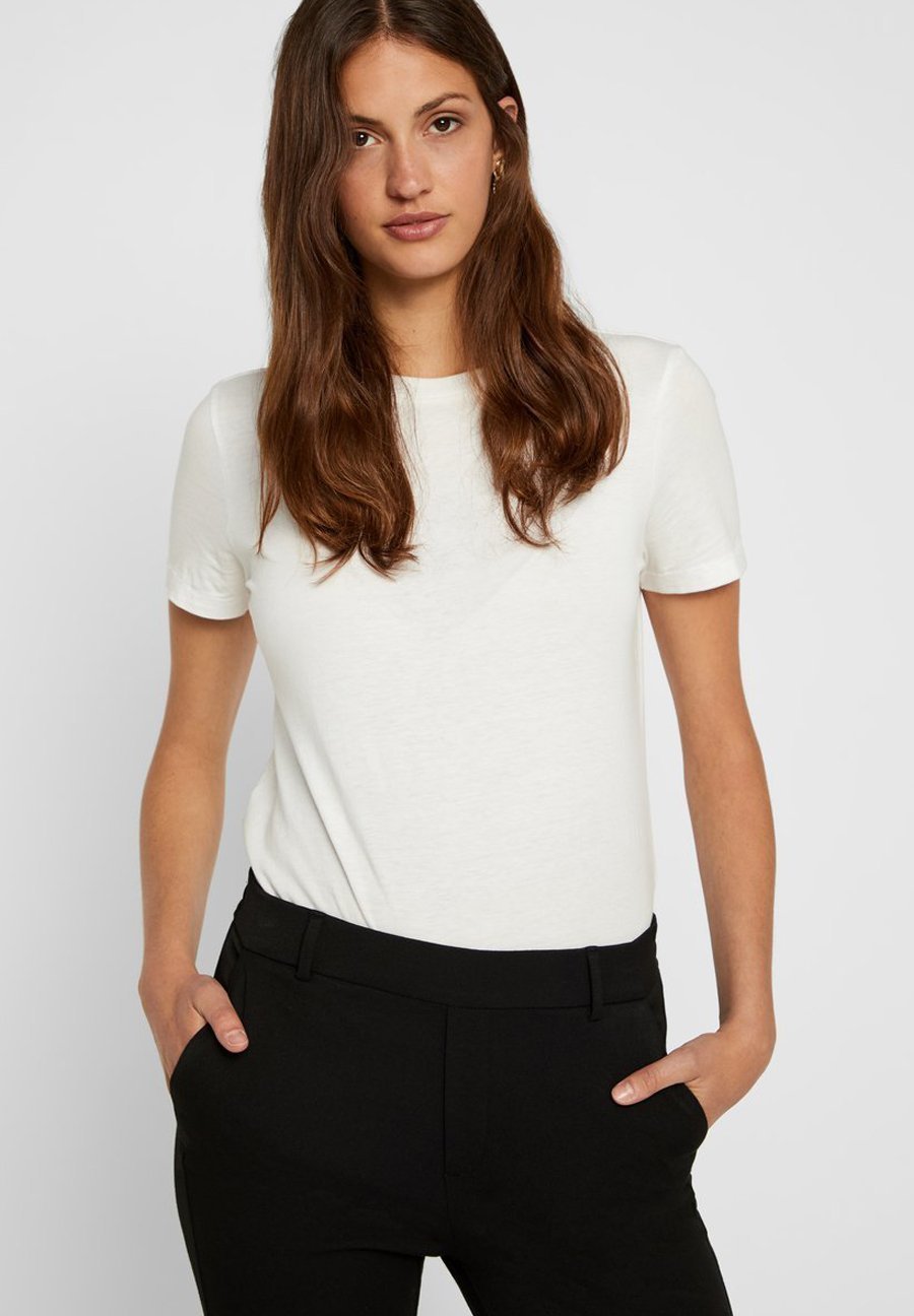 Vero Moda VMMAYA SOLID PANT - Broek - zwart