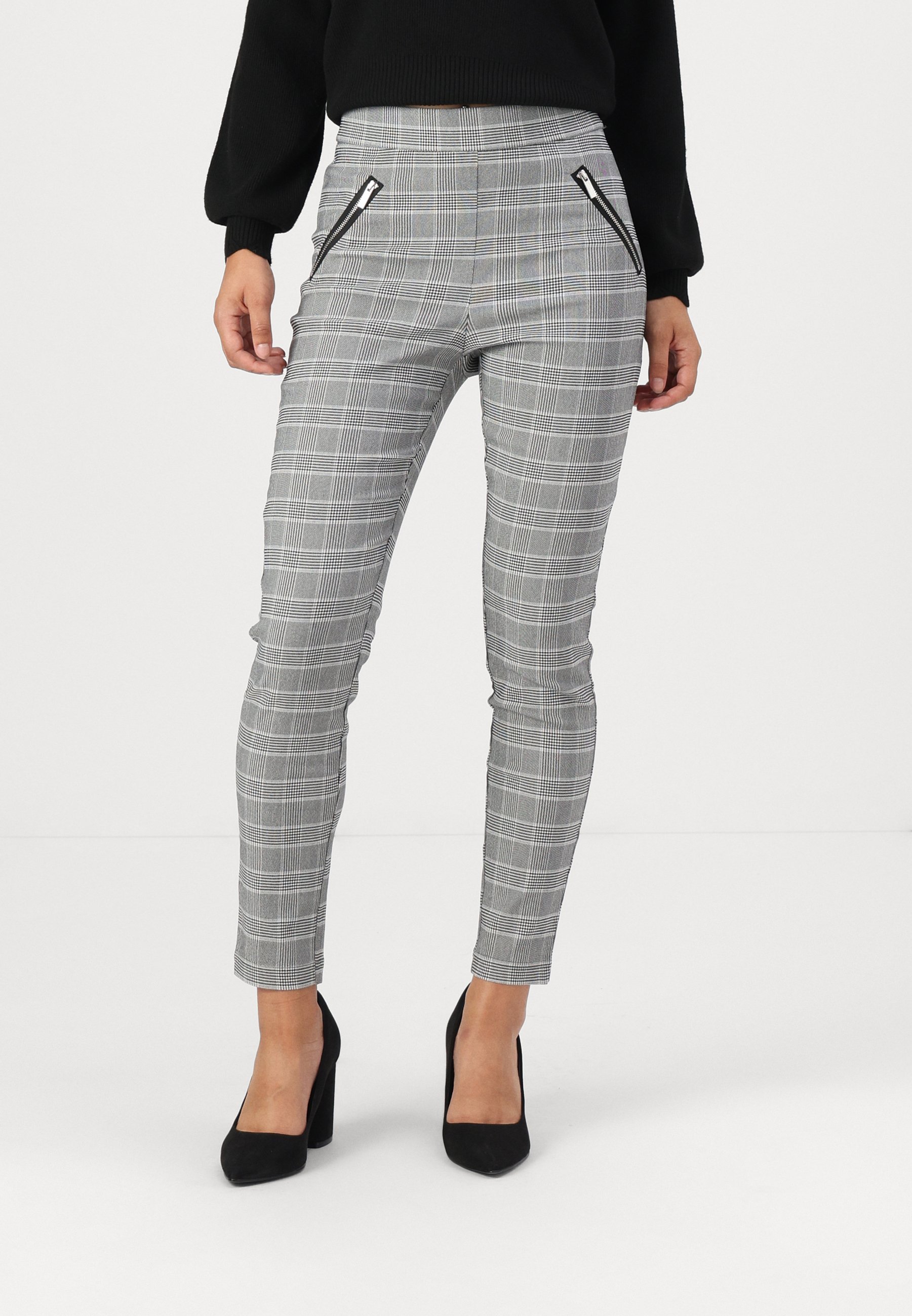ONLY Petite ONLLOIZA - Leggings - Broeken - wit/zwart