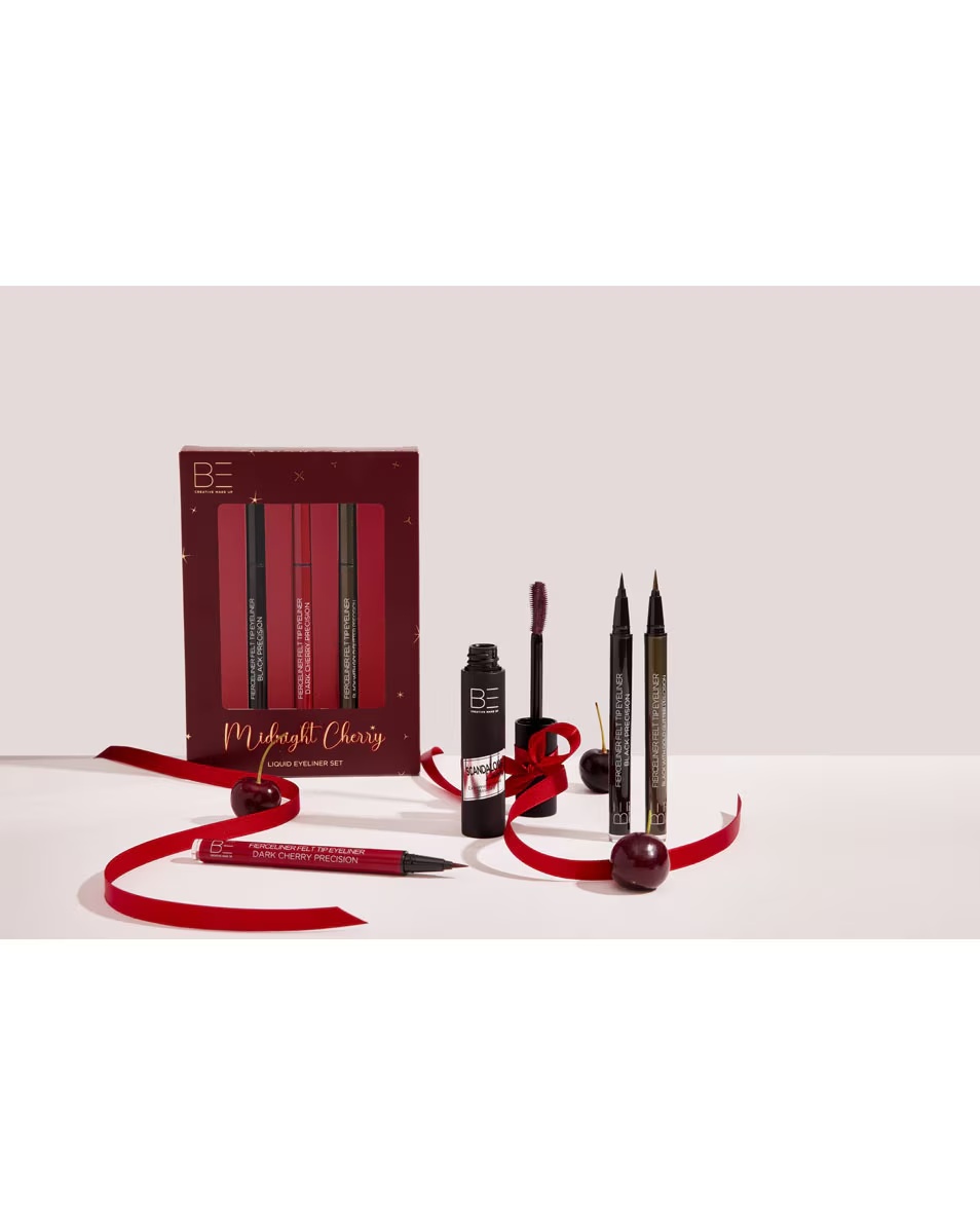 ΜΑΚΙΓΙΑΖ ΜΕ ΔΗΜΙΟΥΡΓΙΚΟΤΗΤΑ Midnight Cherry Collection Σετ υγρού eyeliner