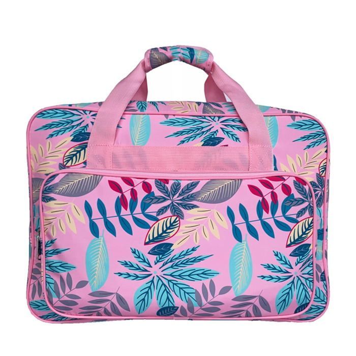 Bolsa de almacenamiento para máquina de coser, estuche de transporte para máquina de coser, estuche de almacenamiento, rosa