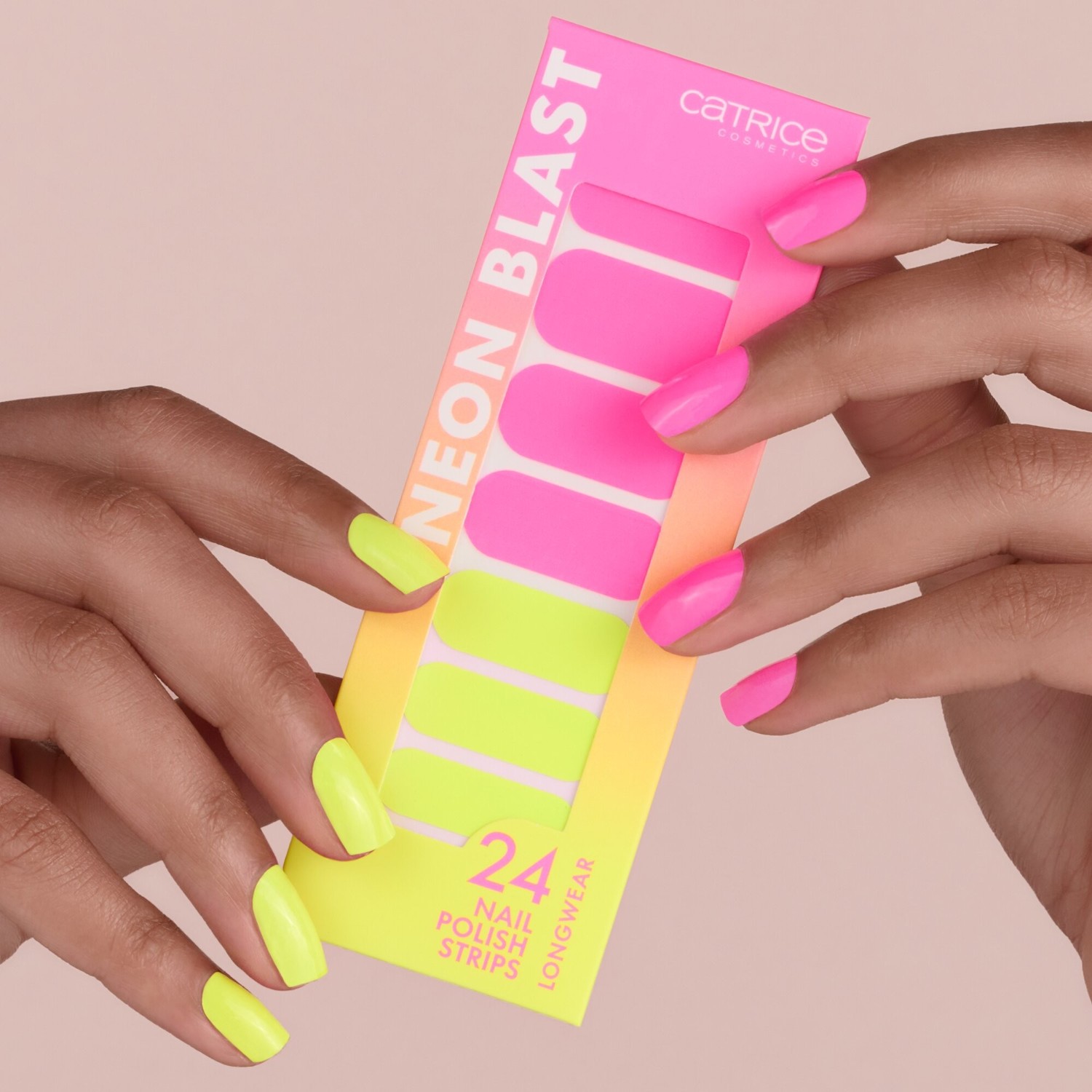 Catrice Neon Blast Nail Polish Strips bandes destickers vernis