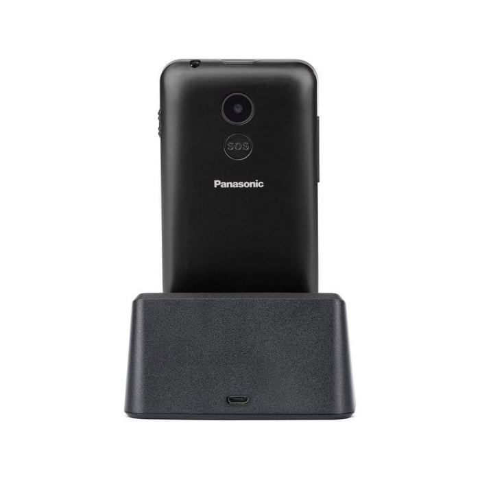 Telefono cellulare Panasonic KX-TU155EXBN nero per anziani