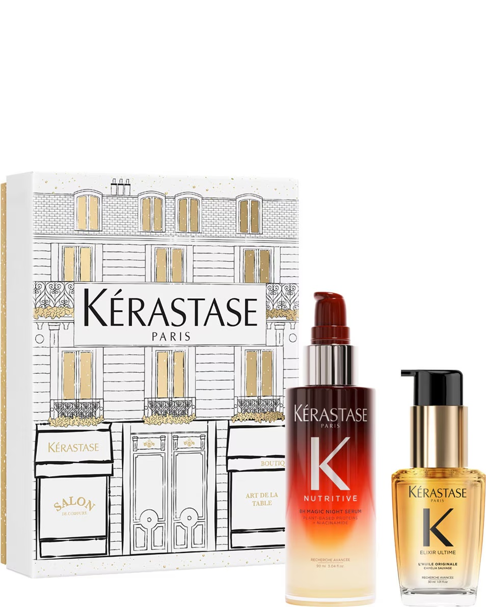 KÉRASTASE Nutritive & Elixir Ultime Ser de ulei și noapte în ediție limitată pentru toate tipurile de păr