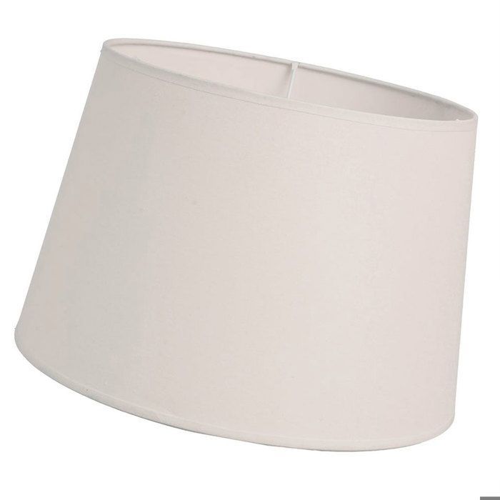 Abat-jour tambour beige hauteur 24 cm