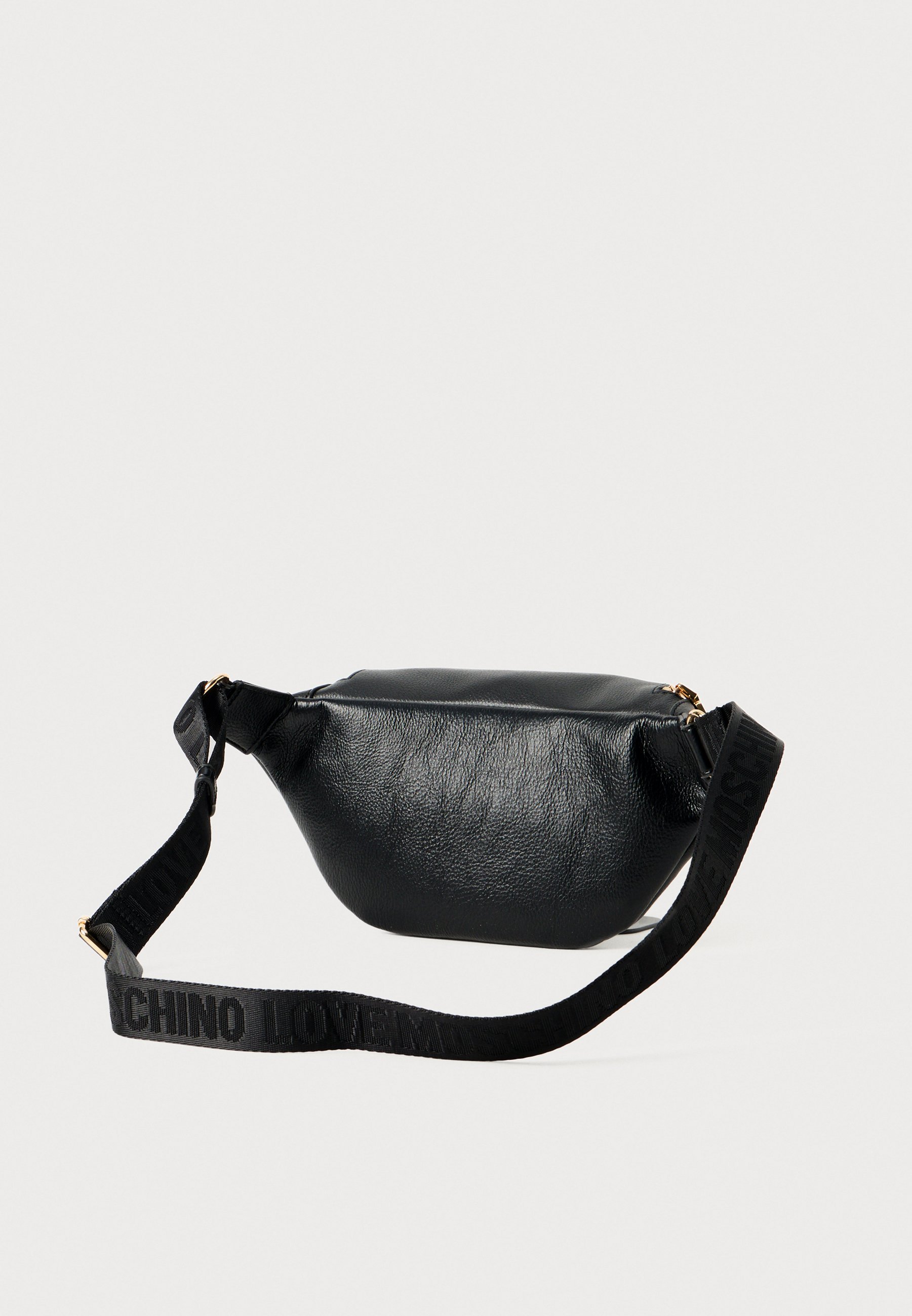 Love Moschino GRAFFITI - Sac banane - noir