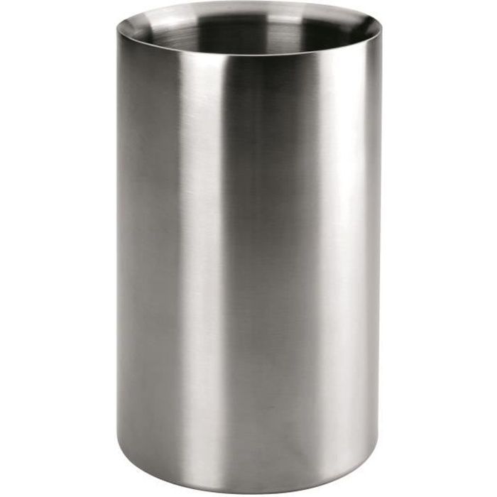 Rafraîchisseur à Bouteilles - Ibili - Modèle 786100 - Inox - Diamètre 11.5 cm - Hauteur 20 cm