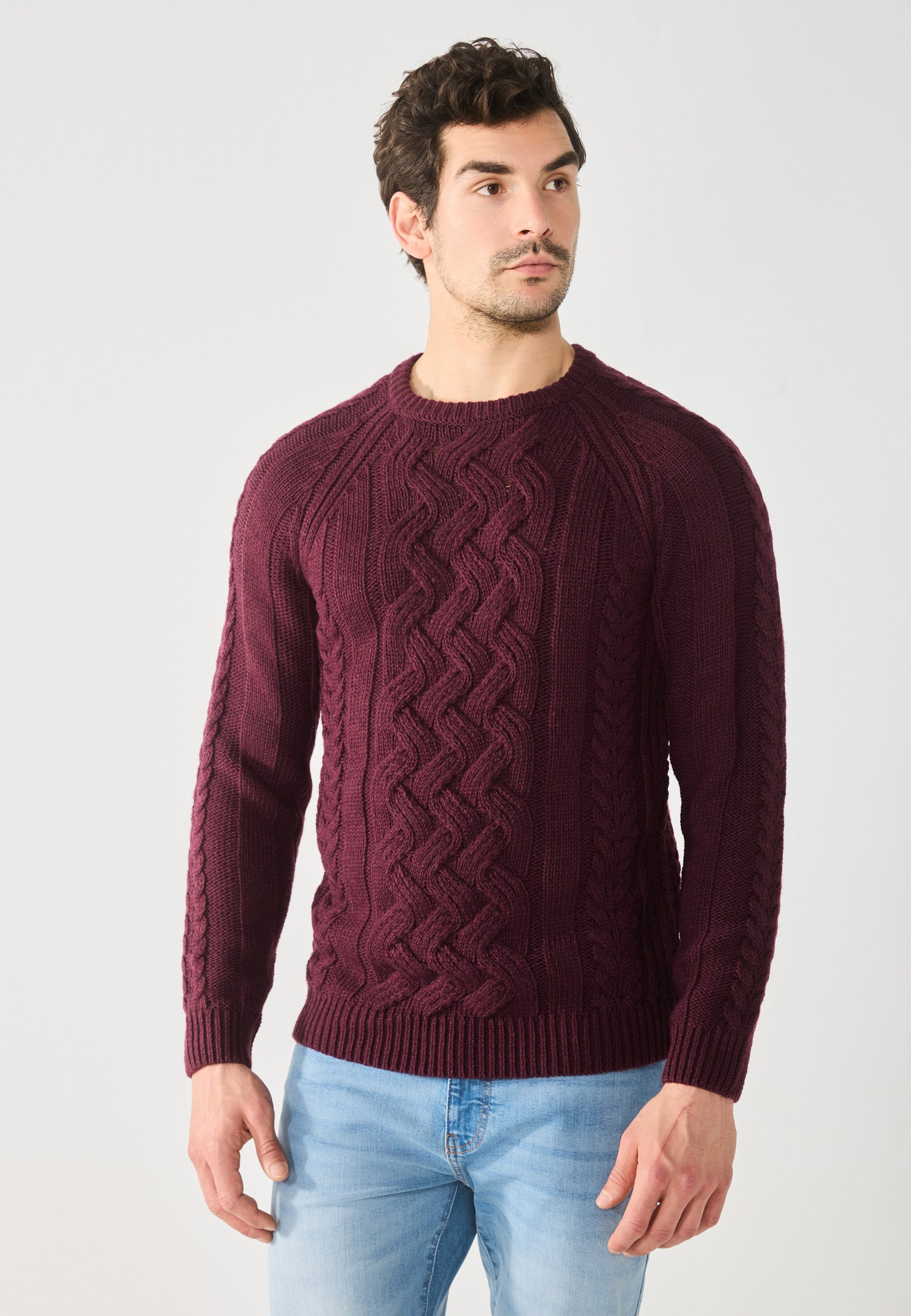 Maglione Pier One - rosso scuro