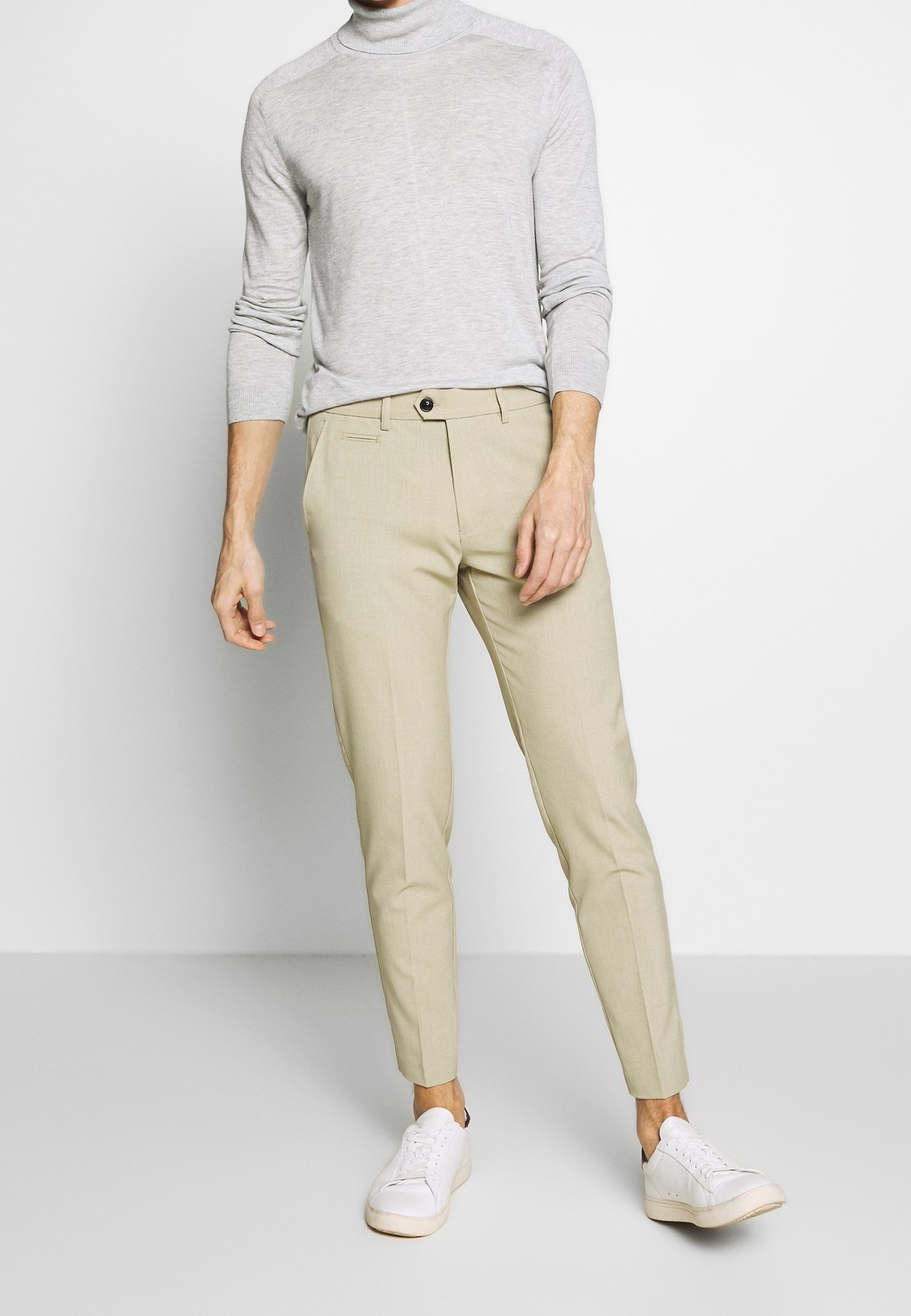 Pantaloni Chino Lindbergh - color sabbia