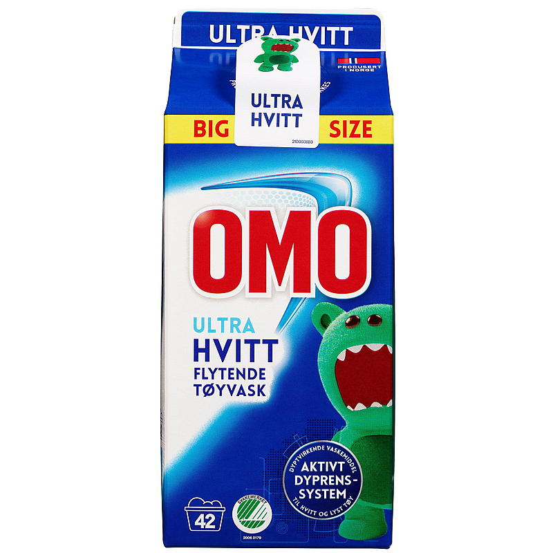 Omo Omo Ultra White 1,5 l karton