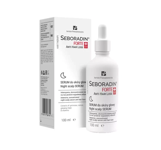 Seboradin Forte serum do skóry głowy przeciw wypadaniu włosów 100 ml