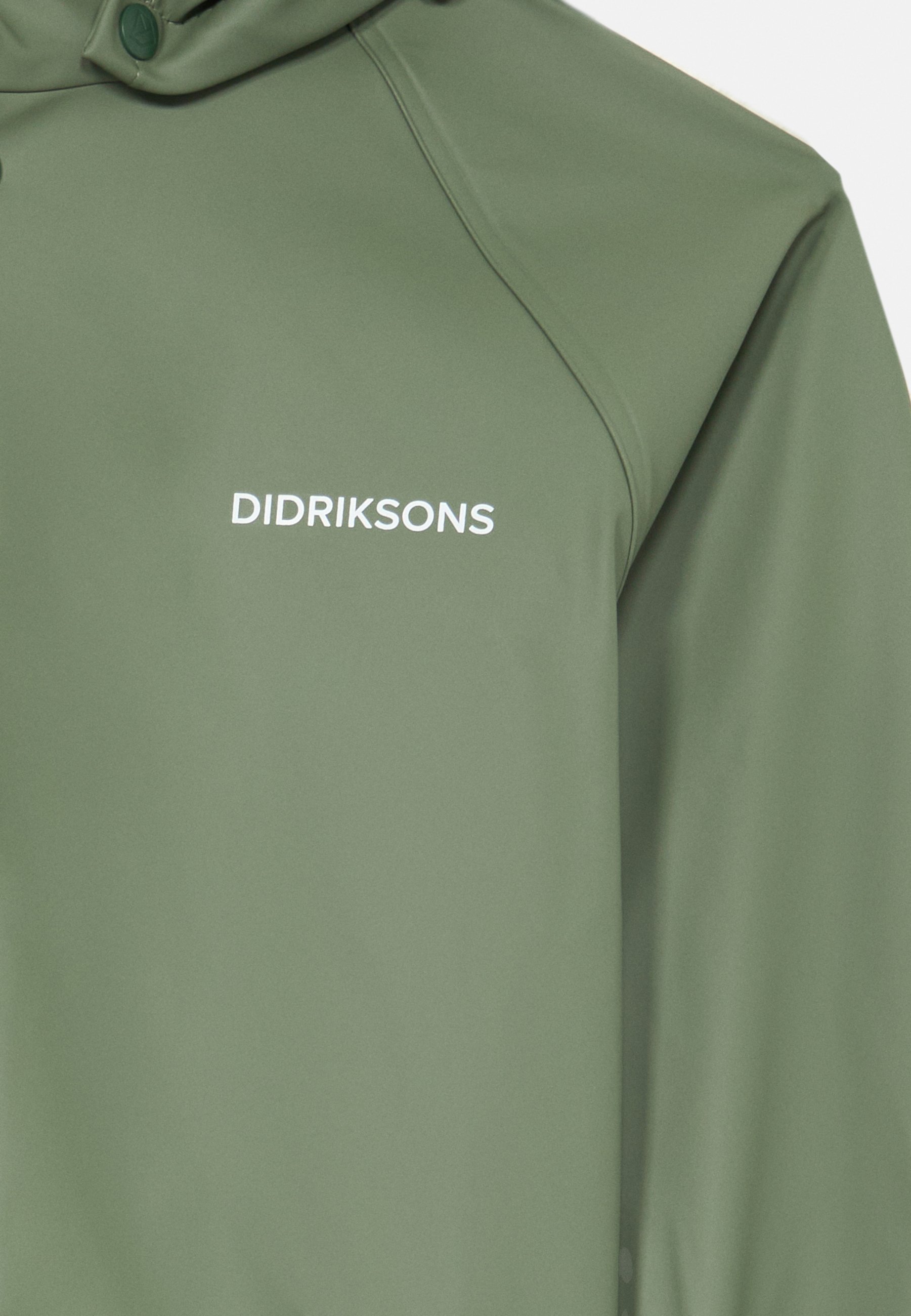 Completo antipioggia unisex per bambini Didriksons SLASKEMAN - Pantaloni antipioggia - muschio chiaro