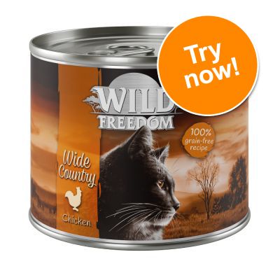 Υγρή τροφή για γάτες Wild Freedom Adult - Μονή κονσέρβα - Δοκιμάστε την τώρα!