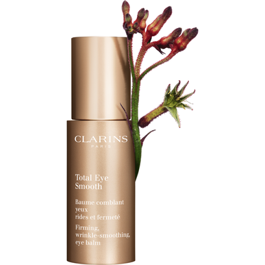 Clarins Total Eye Smooth Balm -silmänympärysvoide, ryppyjä ehkäisevä, kiinteyttävä ja kirkastava, 15 ml
