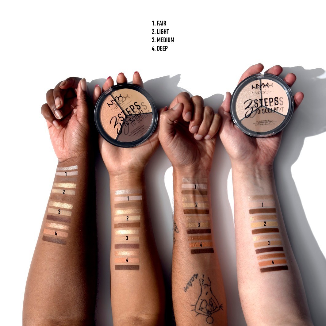 NYX Professional Makeup Powder 3 Steps To Sculpt - 5 g